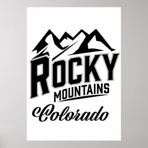 Rocky Mountains Colorado Poster