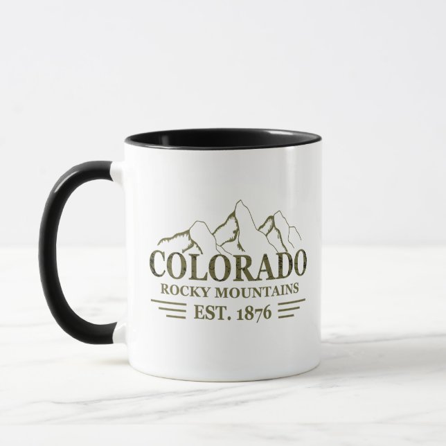 Rocky Mountains Colorado Tasse (Links)
