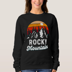 Rocky Mountains Im Fünfspänner über den Gotthard Sweatshirt
