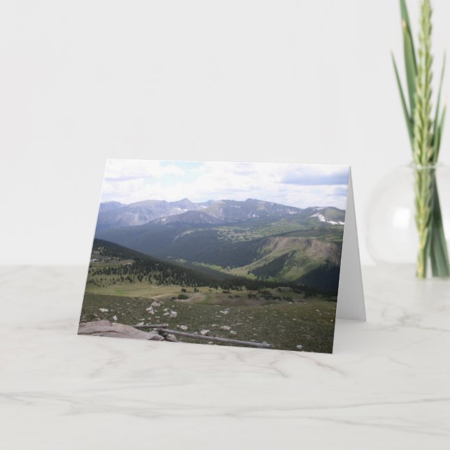 Rocky Mountains Karte (Vorderseite)