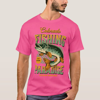 Rocky Mountains Outdoor Fishing Colorado Aktiv T-Shirt