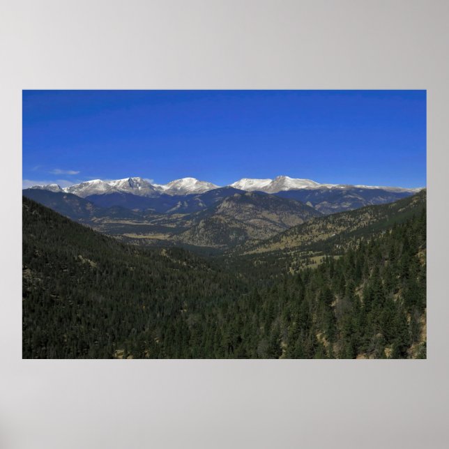 Rocky Mountains Poster (Vorne)