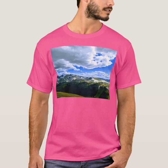 Rocky Mountains (Rocky Mountain National Park) Act T-Shirt (Vorderseite)