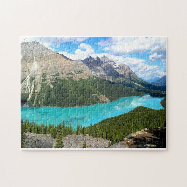 Rocky Mountains See-Puzzlespiel (Horizontal)