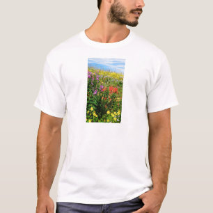 Rocky Mountains-Wildblumen T-Shirt