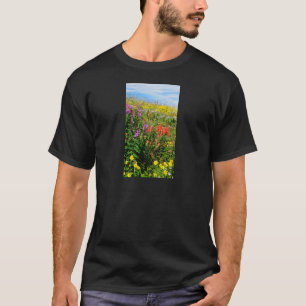 Rocky Mountains-Wildblumen T-Shirt
