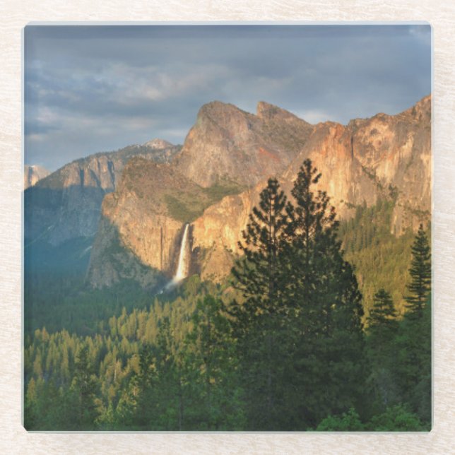 Rocky Mountains | Yosemite, Kalifornien Glasuntersetzer (Vorderseite)