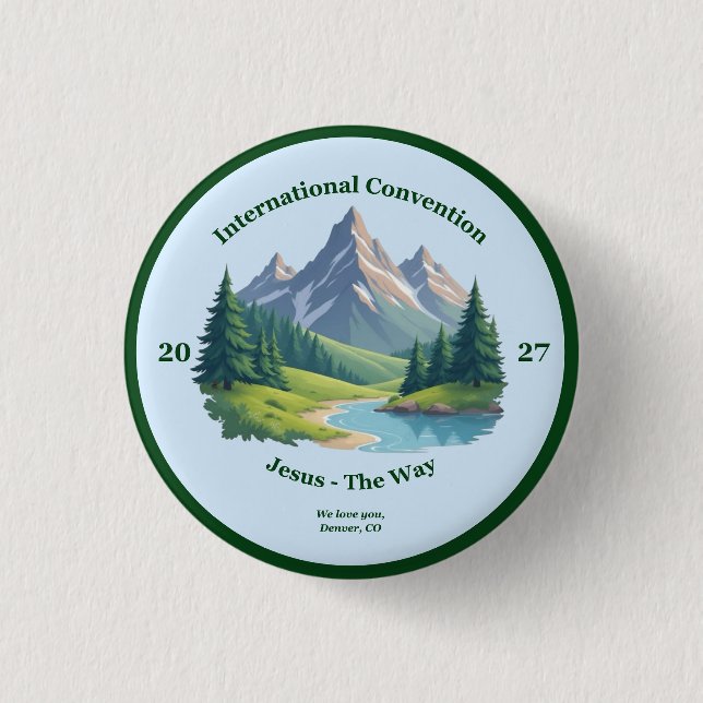 Rocky Mountions Button (Vorderseite)