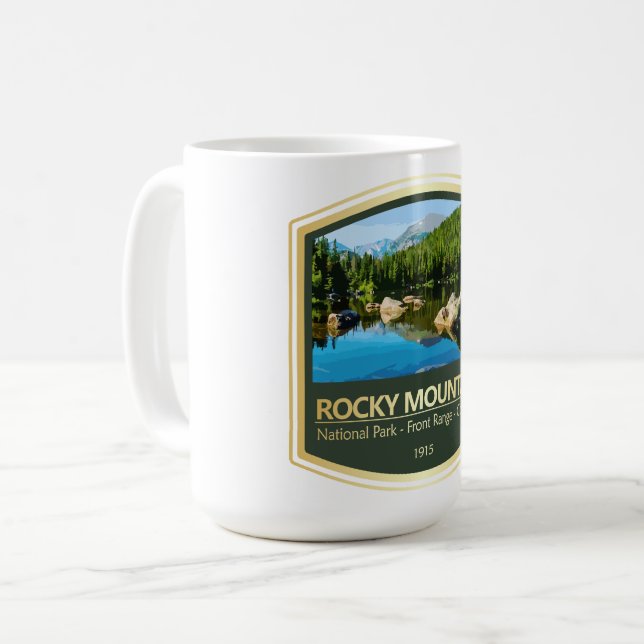 Rocky Mtn NP (PF1) Kaffeetasse (Vorderseite Links)