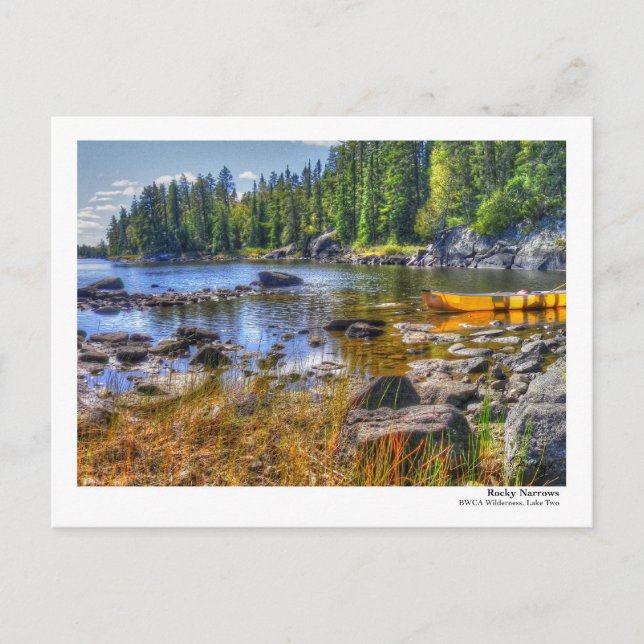 Rocky Narrows PostCard Postkarte (Vorderseite)