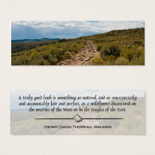 Rocky Path & Thoreau Zitat