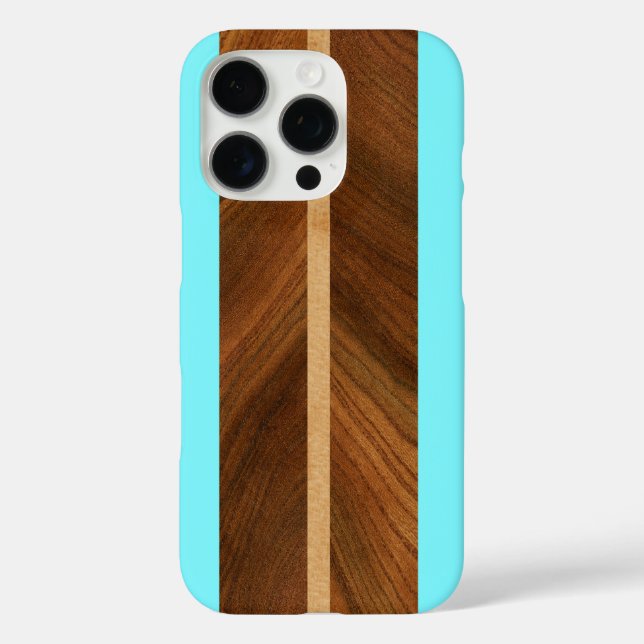Rocky Point Hawaiian Surfboard 2 iPhone 16 Pro Hülle (Rückseite)