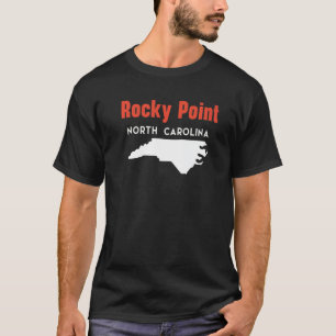 Rocky Point North Carolina Usa Staat America Trave T-Shirt