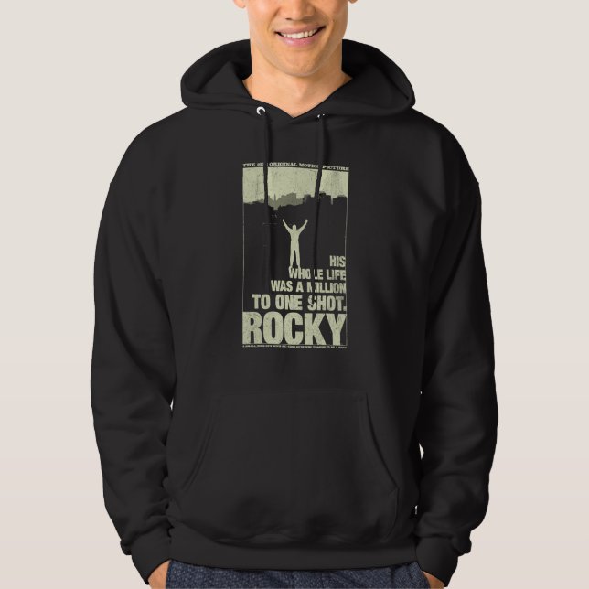 Rocky Silhouette Hoodie (Vorderseite)
