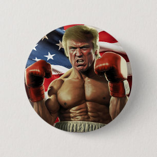 Rocky Trump: Der Bürgermeister der Freiheit Button