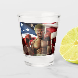 Rocky Trump: Der Bürgermeister der Freiheit Schnapsglas