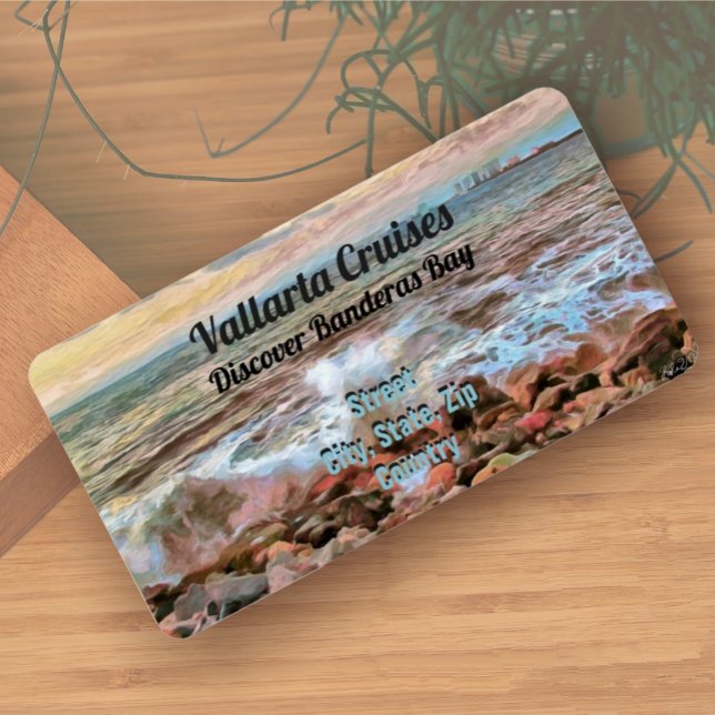 Rocky Waves 0742 Adresse Adressaufkleber (Von Creator hochgeladen)