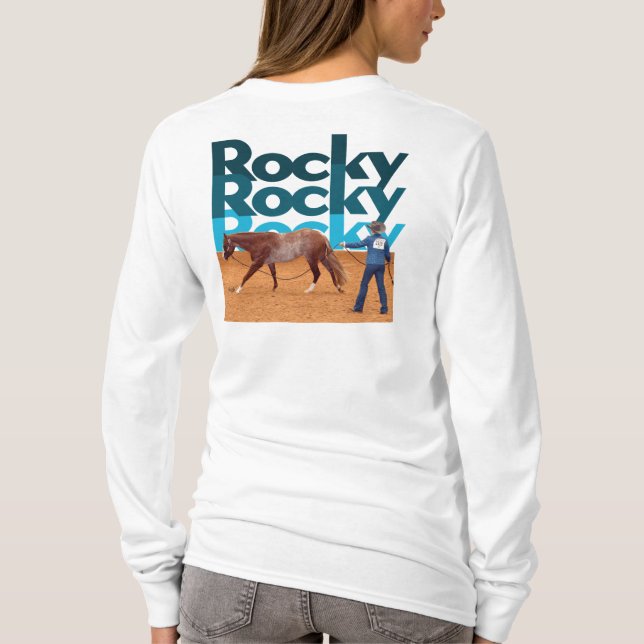 Rocky World Longlline Shirt (Rückseite)