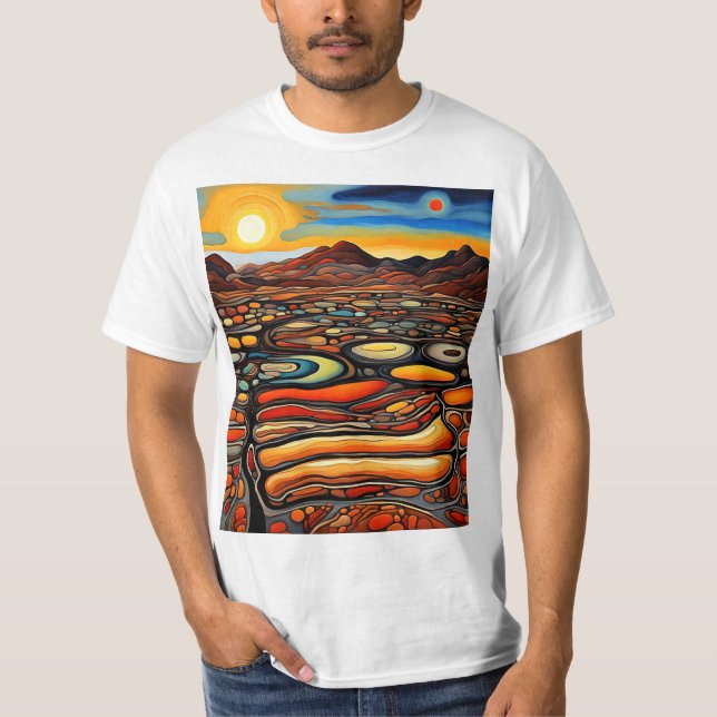Rocky Wüste 3 T-Shirt (Vorderseite)