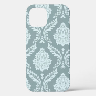 Rococo Damast Kunst I Enteneierblau+Türkis Case-Mate iPhone Hülle