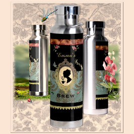 Rococo Garden Insulated Brew Bottle Trinkflasche