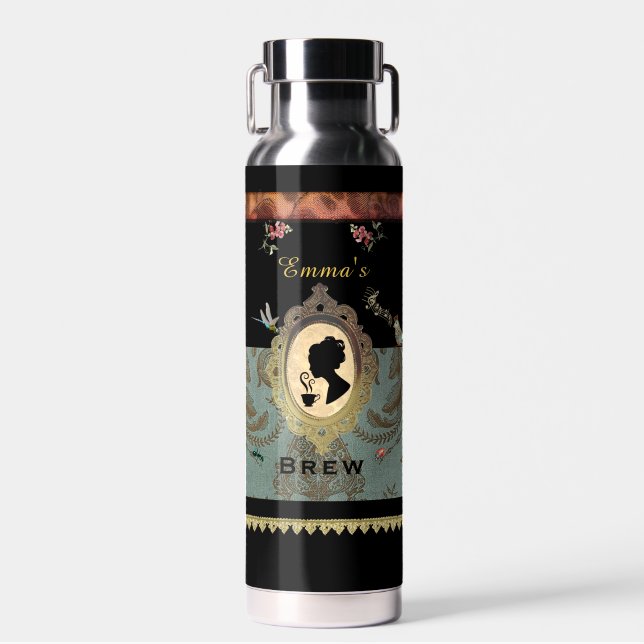 Rococo Garden Insulated Brew Bottle Trinkflasche (Vorne)