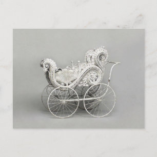 Rococo-Kutsche - Postkarte / Einladung / RSVP