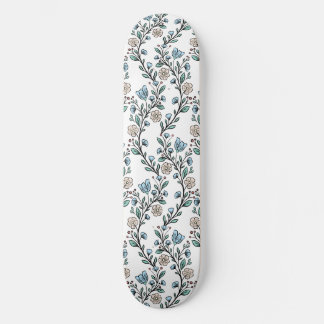Rococo pattern skateboard