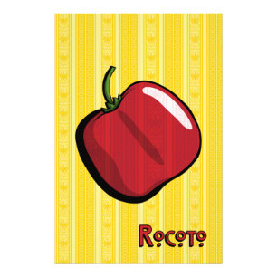 Rocoto Chili Pepper Art Printing Fotodruck