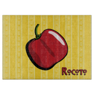 Rocoto Chili Pepper Cutting Board Schneidebrett
