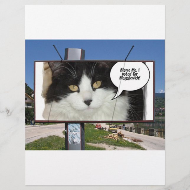 Rod Blagojevich Flyer (Vorne)