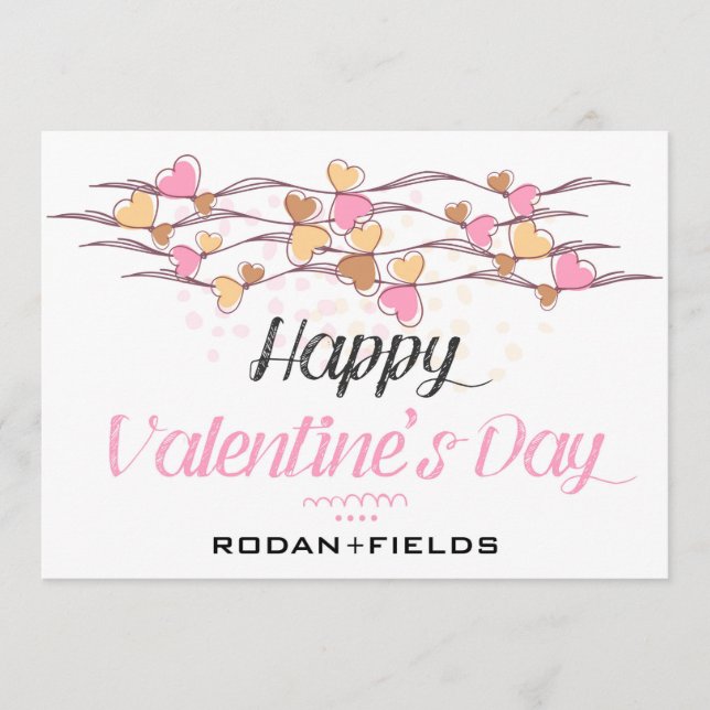 Rodan et Fields Valentine's Day Scratch Off Cartes (Devant)