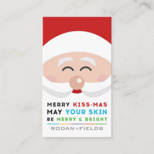 Rodan et joyeuses cartes faciales de Kissmas de