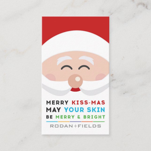 Rodan et joyeuses cartes faciales de Kissmas de (Devant)