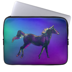 Rodelbahn mit Aussicht Laptopschutzhülle