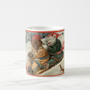 Rodelbären Kaffeetasse