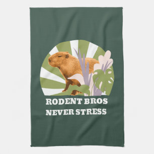 Rodent Bros Stress Capybara Geschirrtuch