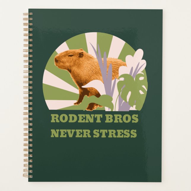 Rodent Bros Stress Capybara Planer (Vorderseite)