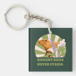 Rodent Bros Stress Capybara Schlüsselanhänger