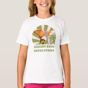 Rodent Bros Stress Capybara T-Shirt