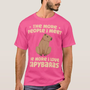 Rodent Capibara Lover Funny Capybara T-Shirt
