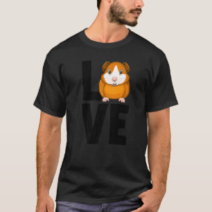 Rodent Cavies Cavy Guinea Schweinebesitzer Liebe T-Shirt