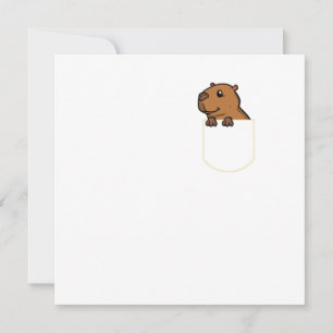 Rodent in der Tasche Geschenk Capybara Tasche Thir Einladung
