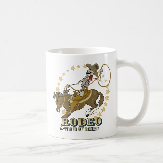 Rodeo Bones Kaffeetasse (Rechts)