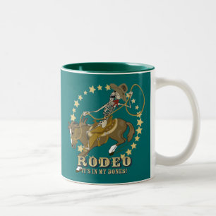 Rodeo Bones Zweifarbige Tasse