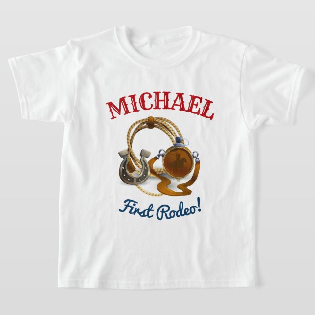 Rodeo Cowboy Birthday Party Shirt (Ablage )