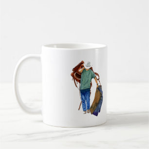 Rodeo Cowboy mit Tack Kaffeetasse