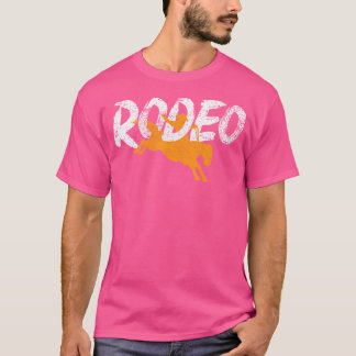 Rodeo-Cowboy-Pferdereiten Western T-Shirt