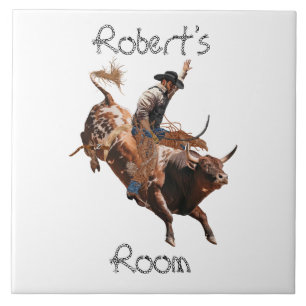 Rodeo-Cowboy-Zimmer Fliese