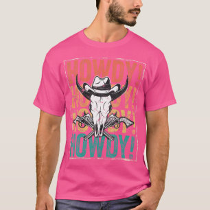 Rodeo Distressed Western Barn Dance T-Shirt